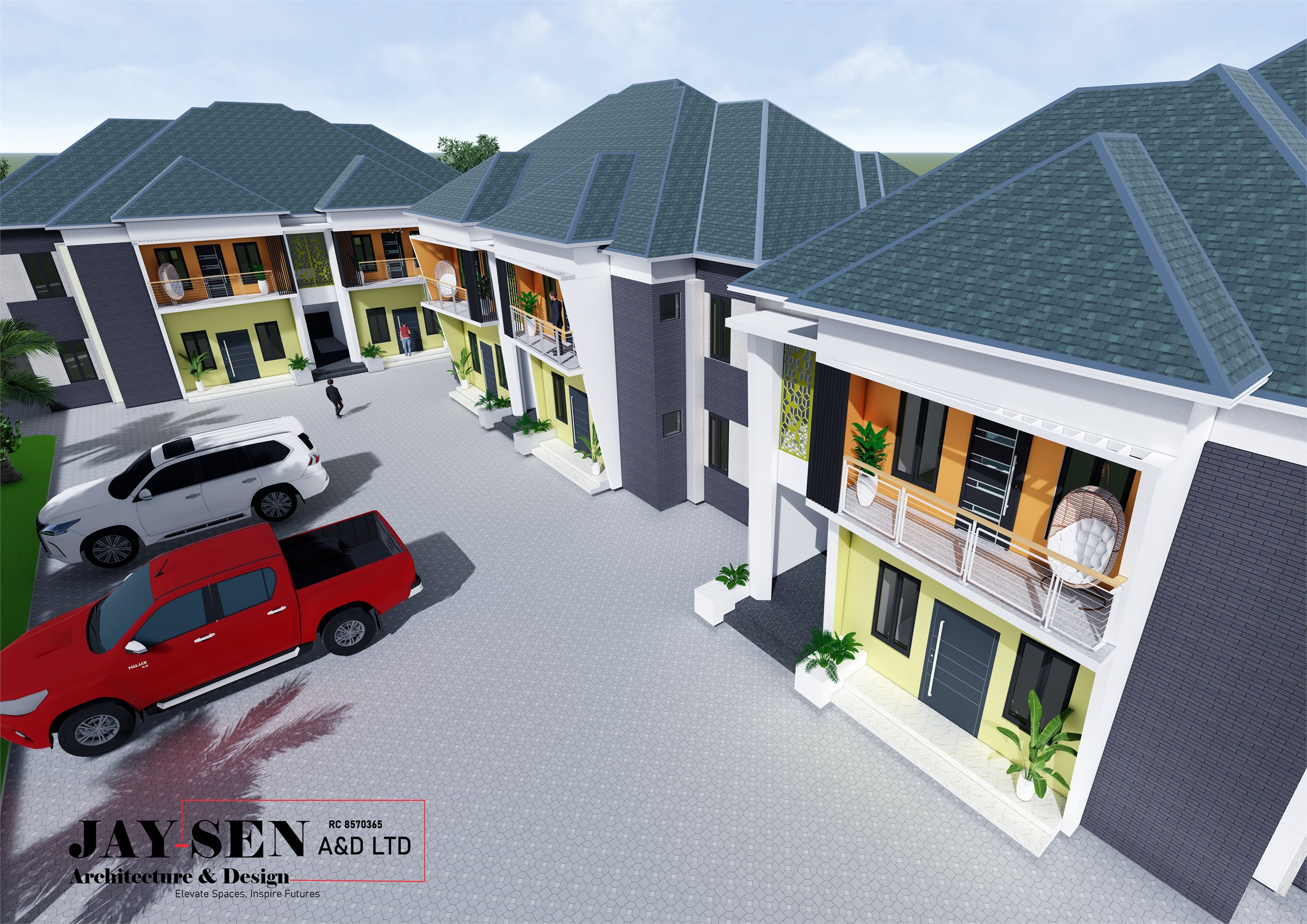 Two-Bedroom Apartments, Ankpa Quarters by Jay-Sen A&D Ltd — project image 2